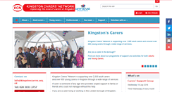 Desktop Screenshot of kingstoncarers.org.uk